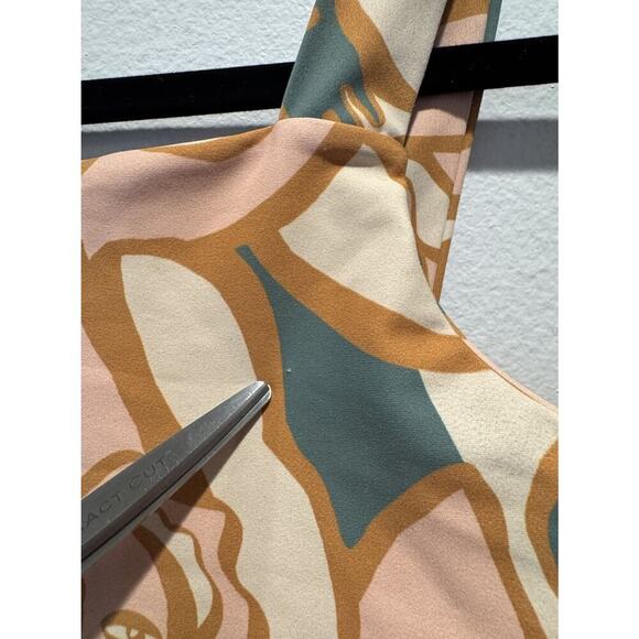 Dazey LA Size Small Colorful Artsy We Are One Crop Sports Bra Anthropologie Boho - Picture 7 of 8